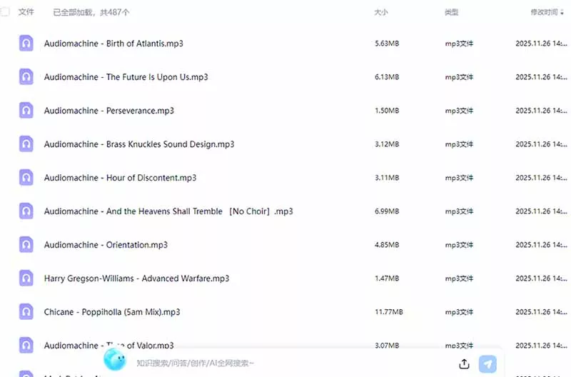 某宝付费购买，常用6G音效合集！970+首宣传片背景音乐，无版权可商用大气素材，分类清晰，高质量内容-心思维创富网_网上创业教程_网络创业项目