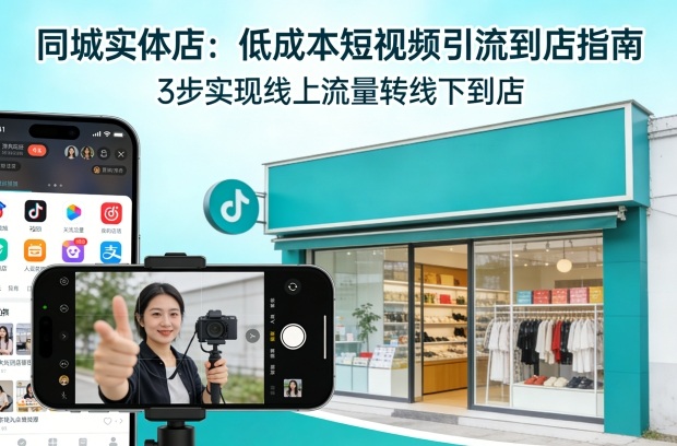 同城实体店，如何低成本把客户从短视频带到线下门店-心思维创富网_网上创业教程_网络创业项目