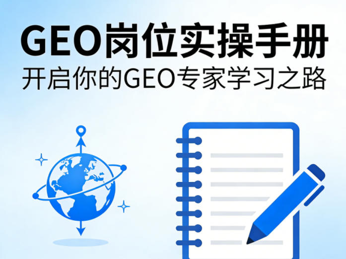 GEO岗位实操手册，开启你的GE0专家学习之路-心思维创富网_网上创业教程_网络创业项目