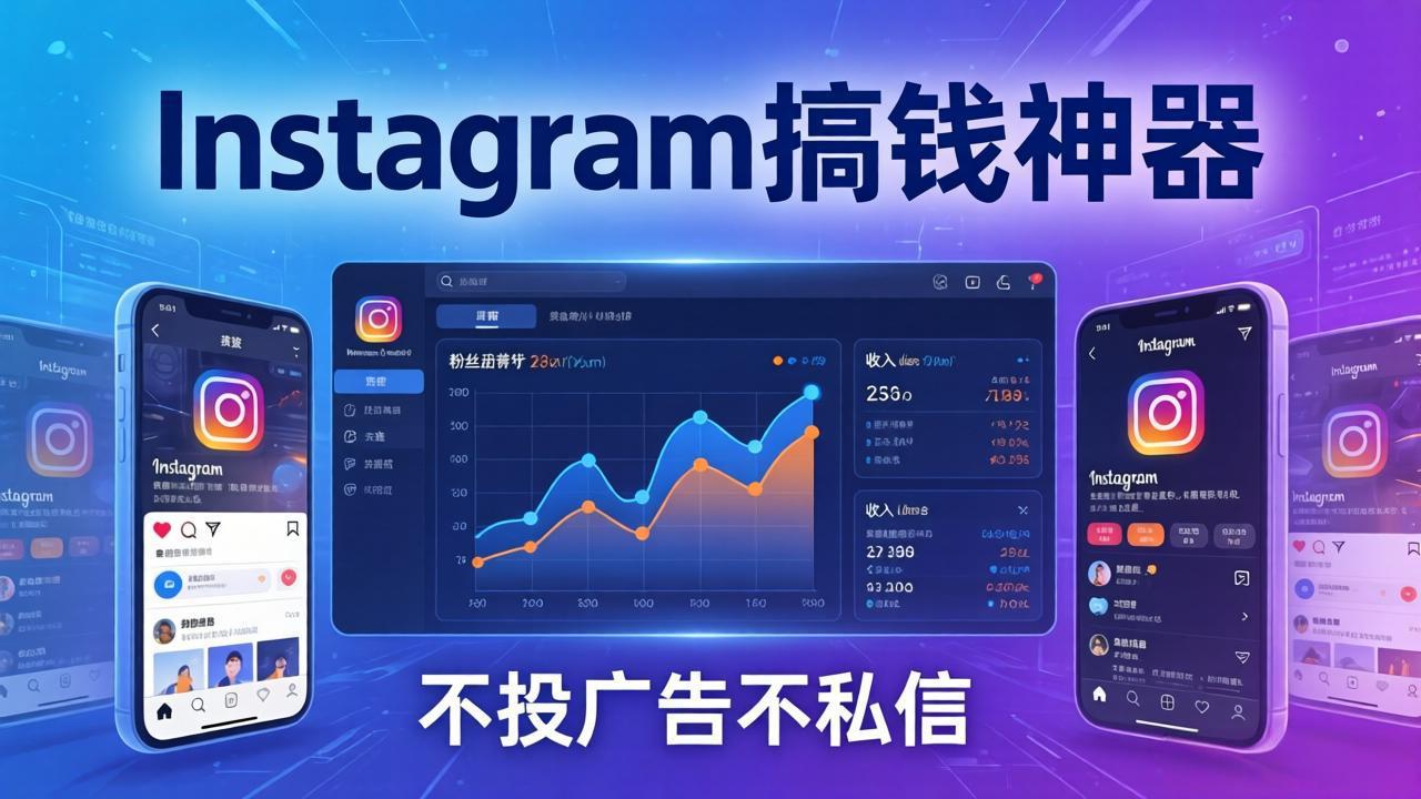 Instagram搞钱神器：月涨6万粉+月入5万刀，不投广告不私信，靠算法+低价产品-心思维创富网_网上创业教程_网络创业项目