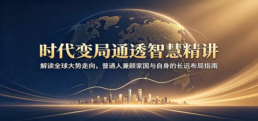 时代变局通透智慧精讲：解读全球大势走向，普通人兼顾家国与自身的长远布局指南-心思维创富网_网上创业教程_网络创业项目