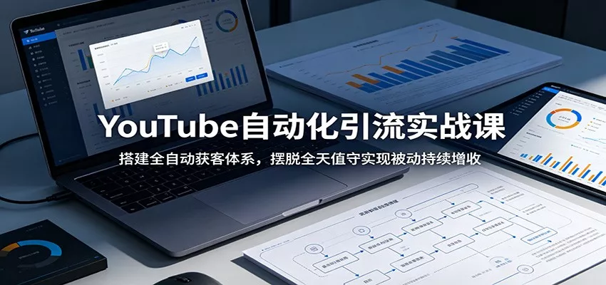 YouTube自动化引流实战课：搭建全自动获客体系，摆脱全天值守实现被动持续增收-心思维创富网_网上创业教程_网络创业项目