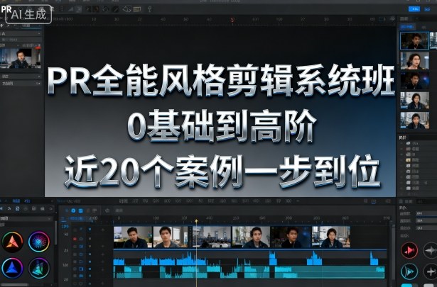 PR全能风格剪辑系统班，0基础到高阶，近20个案例一步到位-心思维创富网_网上创业教程_网络创业项目