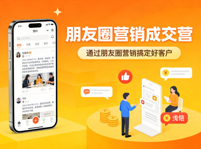 朋友圈营销成交营，通过朋友圈营销来搞定好客户-心思维创富网_网上创业教程_网络创业项目