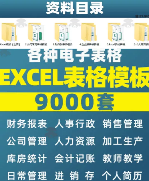 自费购买素材合集！超全Excel常用模版系列，分类清晰，共9000+套excel模型合集+个人简历素材-心思维创富网_网上创业教程_网络创业项目