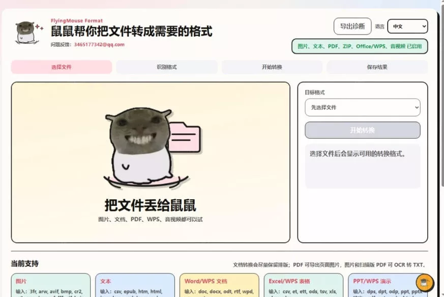 鼠鼠这次我立功啦！Windows格式问题不要慌，开源鼠鼠格式转换工具来帮忙，Github热门宝藏工具-心思维创富网_网上创业教程_网络创业项目