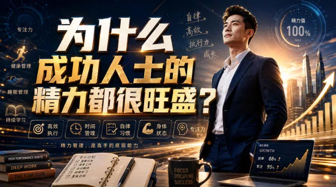 付费文章：为什么成功人士的精力都很旺盛？-心思维创富网_网上创业教程_网络创业项目