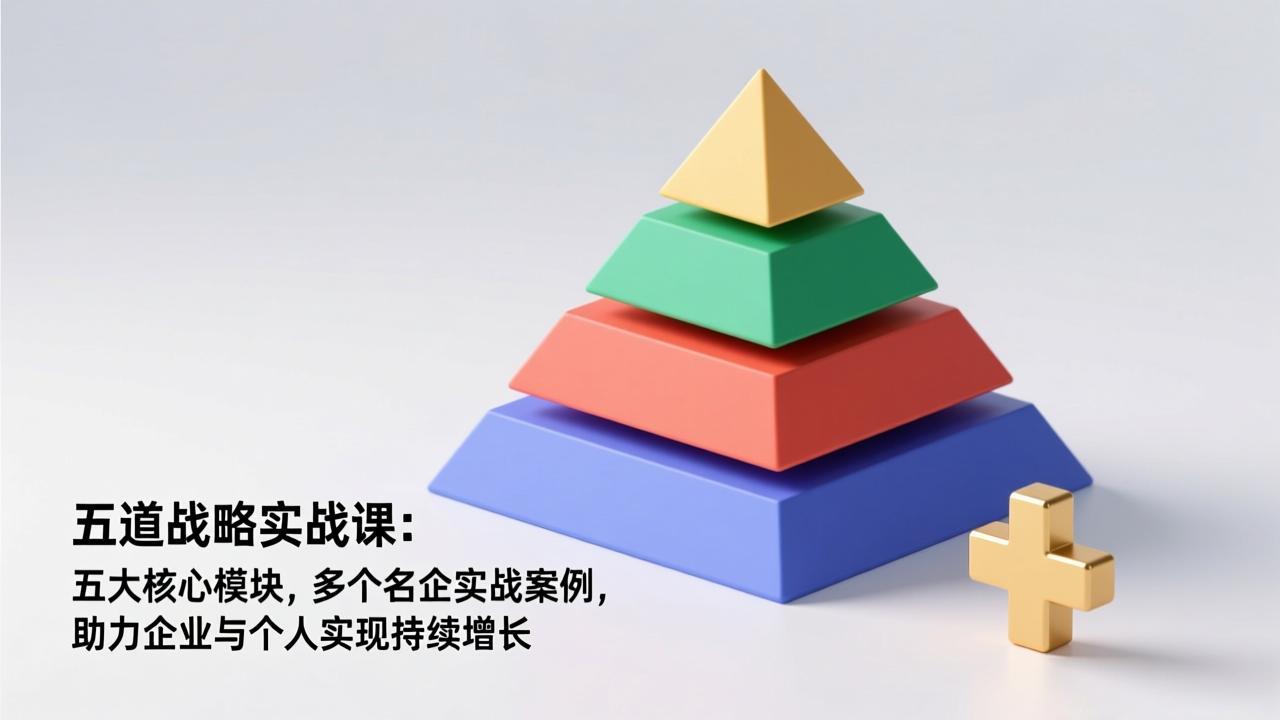 五道战略实战课：五大核心模块，多个名企实战案例，助力企业与个人实现持续增长-心思维创富网_网上创业教程_网络创业项目