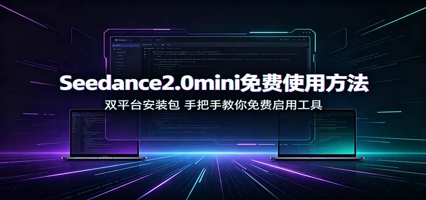 Seedance2.0mini免费使用方法：双平台安装包，手把手教你免费启用工具-心思维创富网_网上创业教程_网络创业项目