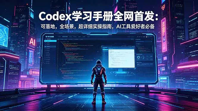 Codex学习手册全网首发：可落地，全场景，超详细实操指南，AI工具爱好者必备-心思维创富网_网上创业教程_网络创业项目