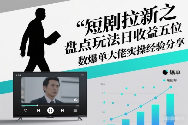 短剧拉新之盘点玩法日收益五位数爆单大佬实操经验分享-心思维创富网_网上创业教程_网络创业项目