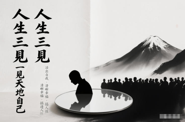 人生三见一见天地见众生见自己，活出自我拥有清晰幸福人生，搞透人性-心思维创富网_网上创业教程_网络创业项目