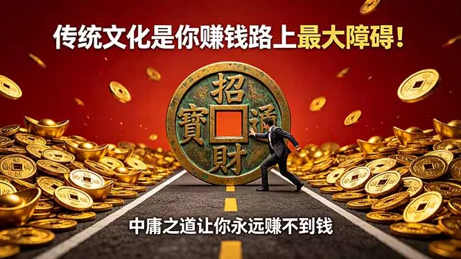 付费文章：传统文化是你赚钱路上最大障碍！中庸之道让你永远赚不到钱-心思维创富网_网上创业教程_网络创业项目