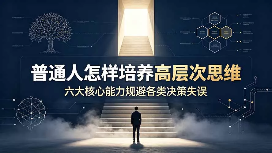付费文章：普通人怎样培养高层次思维，六大核心能力规避各类决策失误-心思维创富网_网上创业教程_网络创业项目