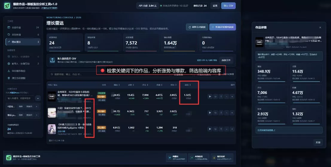 抖音爆款数据监控工具_海外网盘拉新渠道-心思维创富网_网上创业教程_网络创业项目