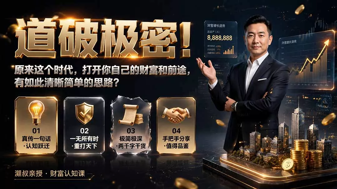 付费文章：道破极密！原来这个时代，打开你自己的财富和前途，有如此清晰简单的思路？-心思维创富网_网上创业教程_网络创业项目