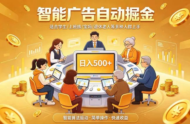 2026年最好做的项目：自动掘金项目，小白轻易上手，单日轻松收入500+【揭秘】-心思维创富网_网上创业教程_网络创业项目