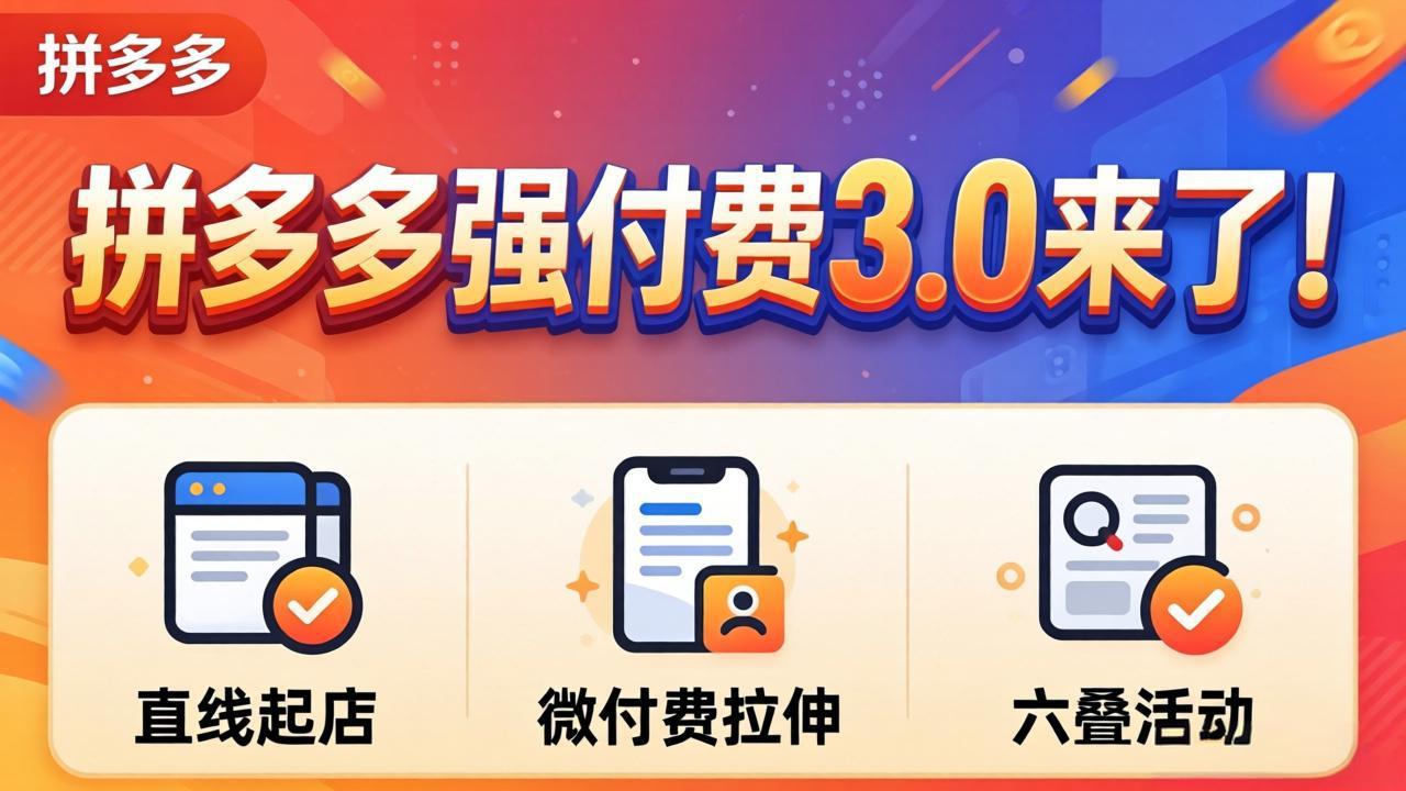 拼多多强付费3.0来了(更新4月-心思维创富网_网上创业教程_网络创业项目