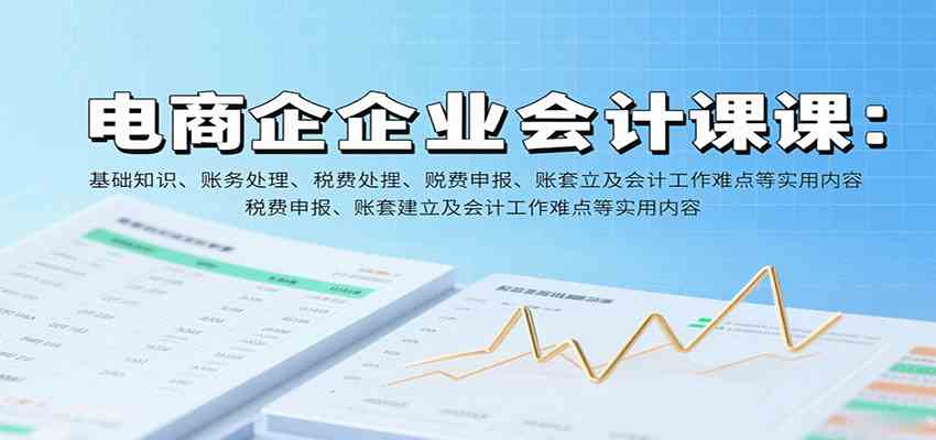 电商企业会计课：基础知识、账务处理、税费申报、账套建立及会计工作难点等实用内容-心思维创富网_网上创业教程_网络创业项目