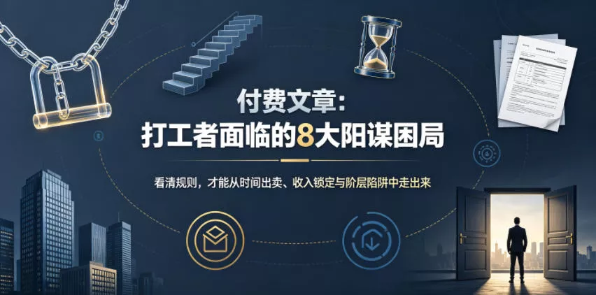 付费文章：打工者面临的8大阳谋困局-心思维创富网_网上创业教程_网络创业项目