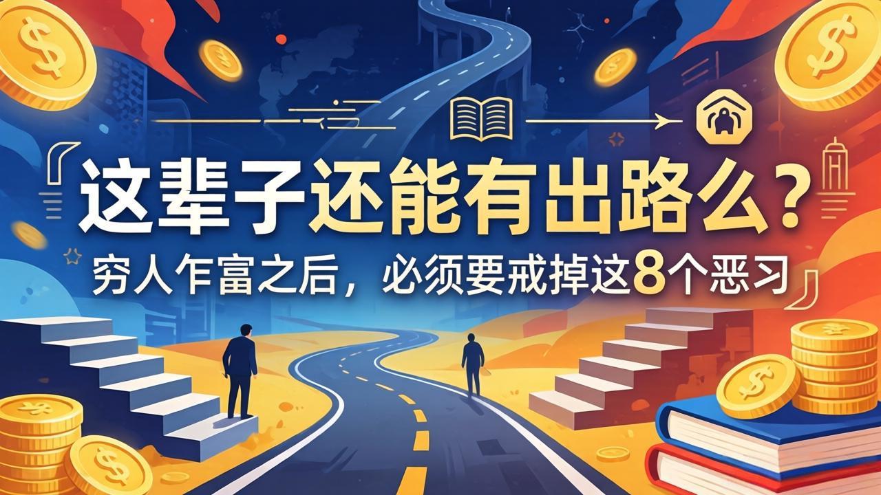 关于人生两篇付费文章【这辈子还能有出路么？】【穷人乍富之后，必须要戒掉这8个恶习】-心思维创富网_网上创业教程_网络创业项目