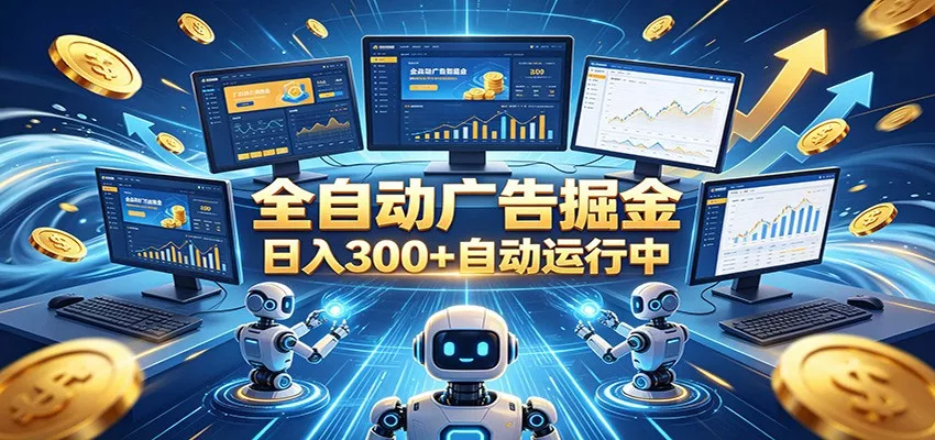 自动广告G机，日入300+，正规平台，广告浏览获益，时间自由，适合各类人群日常增收-心思维创富网_网上创业教程_网络创业项目