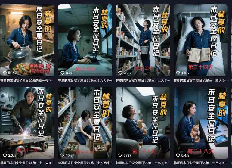 十个作品涨粉近20W！用AI制作末日安全日记连载，日入4位数，评论区爆肝求更新(附详细步骤)-心思维创富网_网上创业教程_网络创业项目