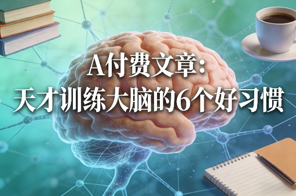 付费文章：天才训练大脑的6个好习惯-心思维创富网_网上创业教程_网络创业项目