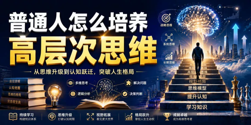 公众号付费文章：普通人怎么培养高层次思维-心思维创富网_网上创业教程_网络创业项目