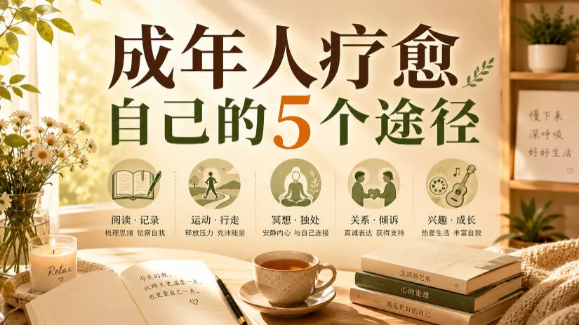付费文章：成年人疗愈自己的5个途径-心思维创富网_网上创业教程_网络创业项目