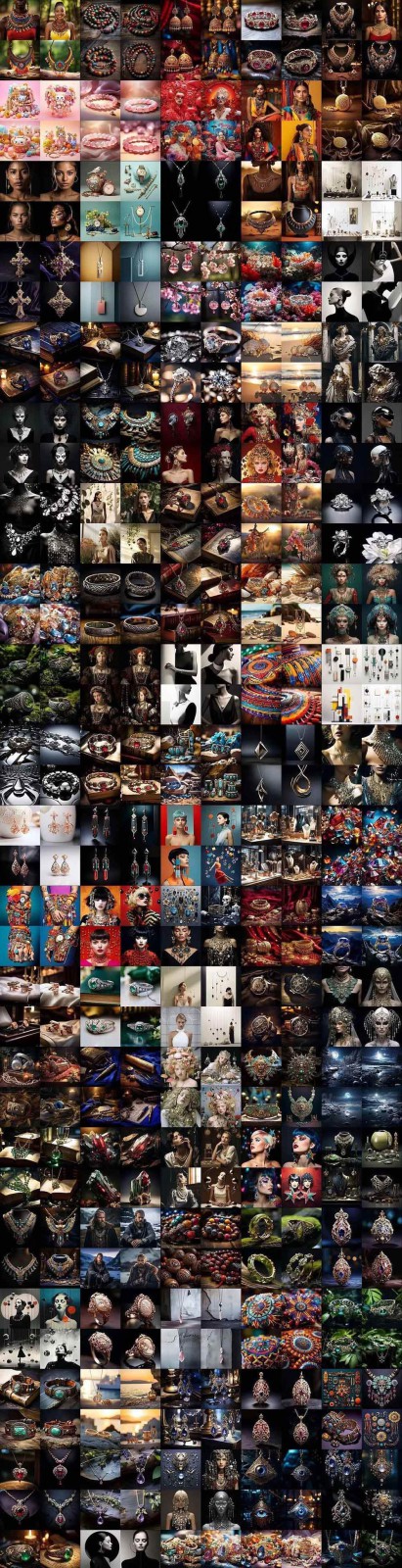 463个Midjourney珠宝摄影提示词：覆盖全品类珠宝，AI设计秒出专业效果-心思维创富网_网上创业教程_网络创业项目