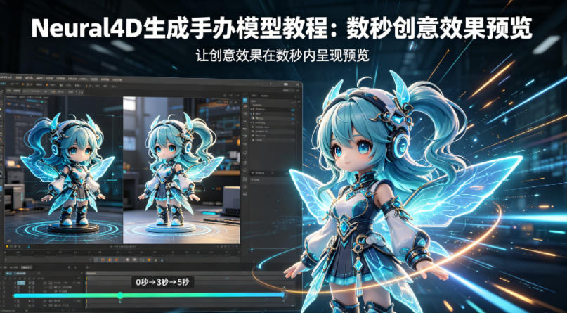 Neural4D生成手办模型教程，让创意效果在数秒内呈现预览-心思维创富网_网上创业教程_网络创业项目