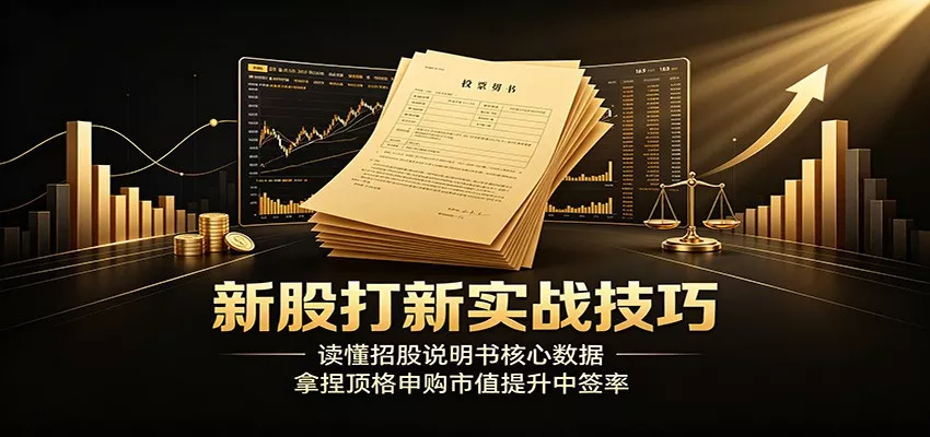 新股打新实战技巧：读懂招股说明书核心数据，拿捏顶格申购市值提升中签率-心思维创富网_网上创业教程_网络创业项目