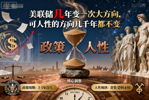 付费文章：美联储几年变一次大方向，可人性的方向几千年都不变-心思维创富网_网上创业教程_网络创业项目