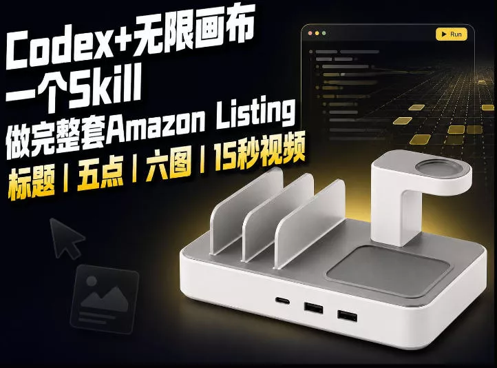 我用一个Codex Skill做完Amazon Listing：标题、五点、六图和视频全流程-心思维创富网_网上创业教程_网络创业项目