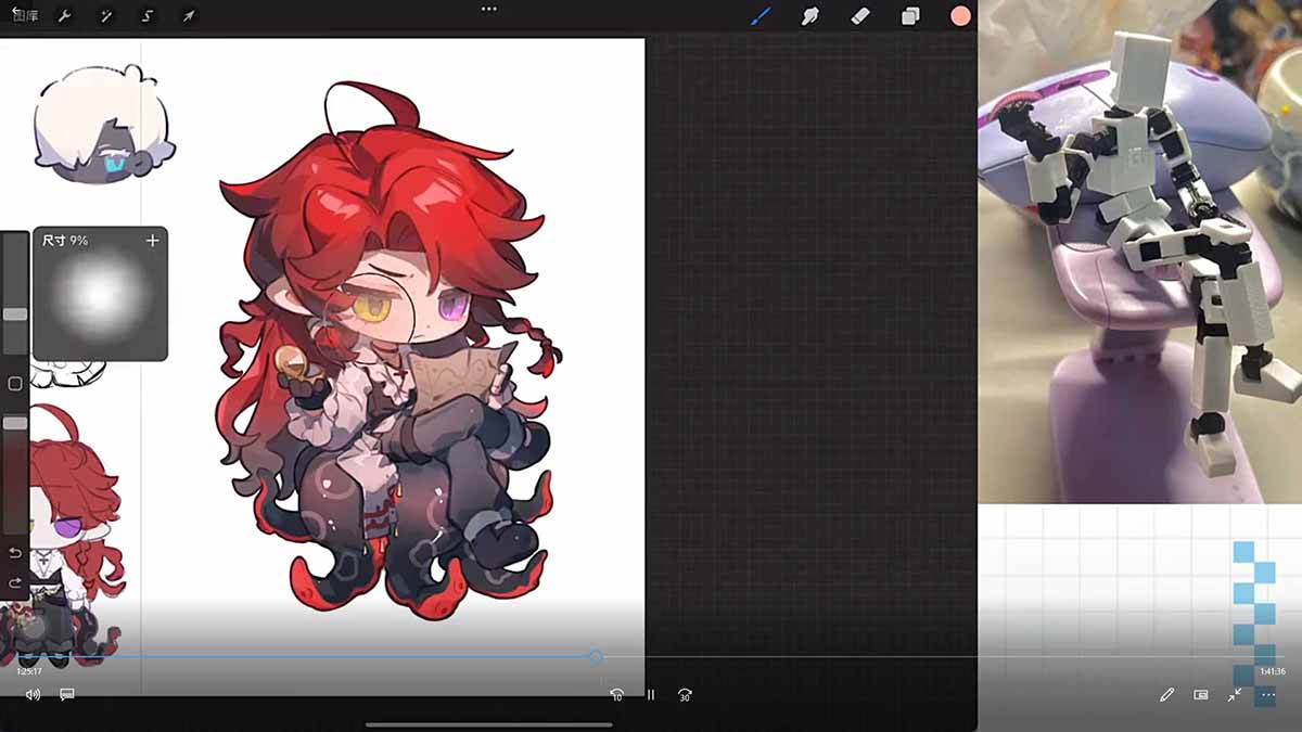 零基础学Q版立绘：从头身比例到服装细化，掌握让角色又可爱又有设计感的核心技法-心思维创富网_网上创业教程_网络创业项目