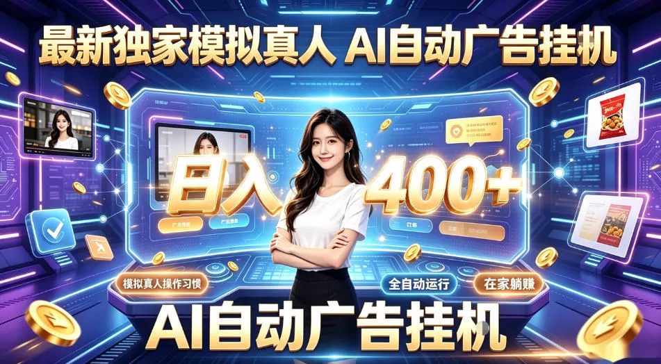 最新独家模拟真人，AI自动挂号挂G，日入400+，全程全自动运行，无需人工【揭秘】-心思维创富网_网上创业教程_网络创业项目