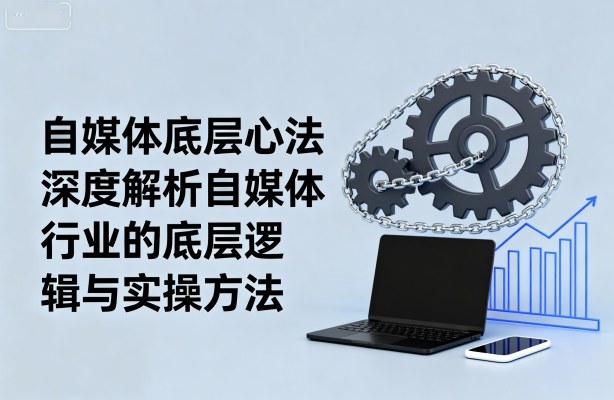 自媒体底层心法，深度解析自媒体行业的底层逻辑与实操方法-心思维创富网_网上创业教程_网络创业项目