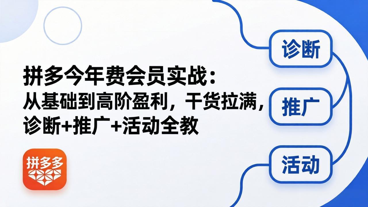拼多多年费会员实战(更新26年5月11-心思维创富网_网上创业教程_网络创业项目