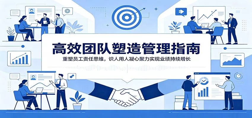 高效团队塑造管理指南：重塑员工责任思维，识人用人凝心聚力实现业绩持续增长-心思维创富网_网上创业教程_网络创业项目