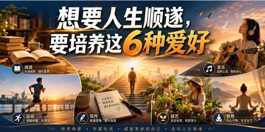 公众号付费文章：想要人生顺遂，要培养这6种爱好-心思维创富网_网上创业教程_网络创业项目
