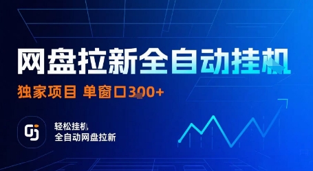 网盘拉新全自动挂G，独家技术，操作简单，自动完成拉新任务，单窗口3张【揭秘】-心思维创富网_网上创业教程_网络创业项目