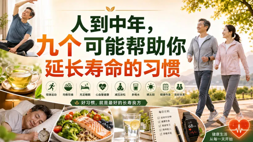 付费文章：人到中年，九个可能帮助你延长寿命的习惯-心思维创富网_网上创业教程_网络创业项目
