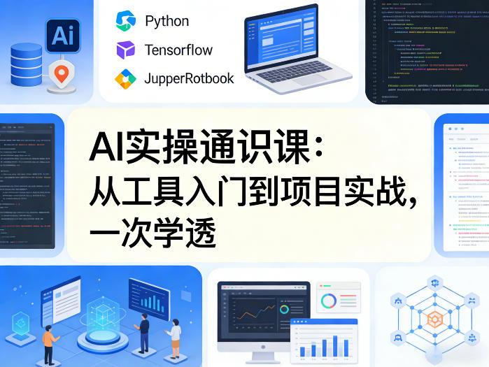AI实操通识课，从工具入门到项目实战，一次学透-心思维创富网_网上创业教程_网络创业项目