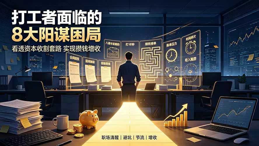 付费文章：打工者面临的8大阳谋困局，看透资本收割套路实现攒钱增收-心思维创富网_网上创业教程_网络创业项目