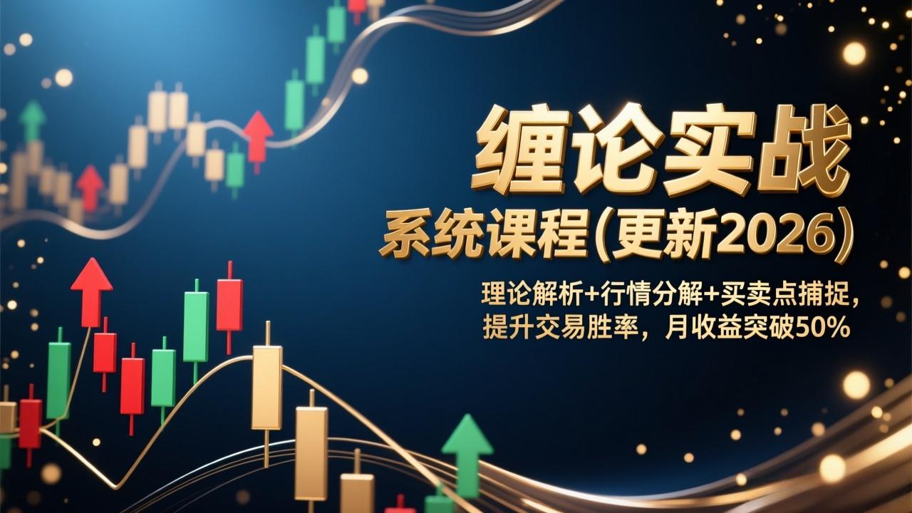 缠论实战系统课程(更新2026-心思维创富网_网上创业教程_网络创业项目