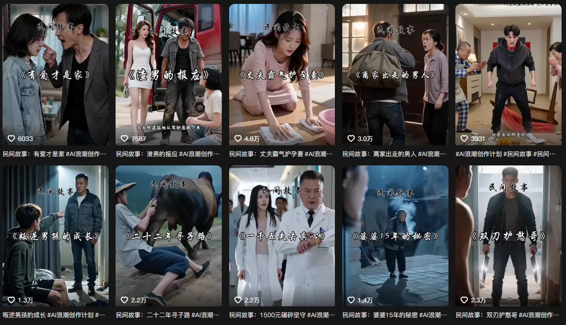 抖音93W粉丝博主老朱故事会亲授AI都市故事短视频教学，从选题到成片的全过程，小白也能够快速起号涨粉接广告变现-心思维创富网_网上创业教程_网络创业项目