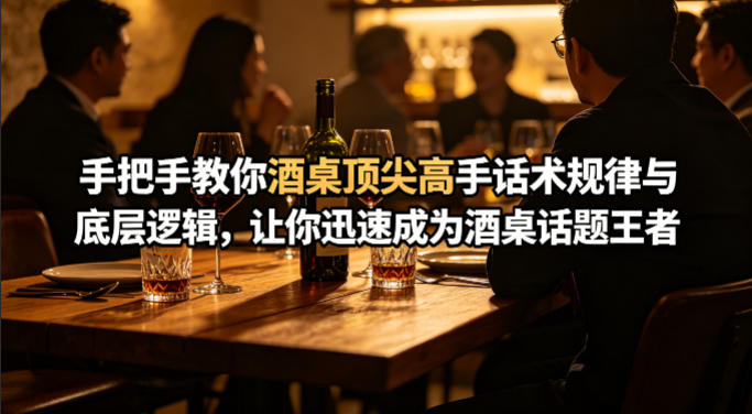 付费文章：手把手教你酒桌顶尖高手话术规律与底层逻辑，让你迅速成为酒桌话题王者(二十年全网独家经验分享)-心思维创富网_网上创业教程_网络创业项目
