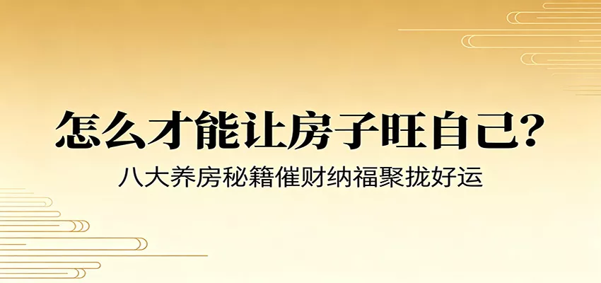 付费文章《怎么才能让房子旺自己？》八大养房秘籍催财纳福聚拢好运-心思维创富网_网上创业教程_网络创业项目
