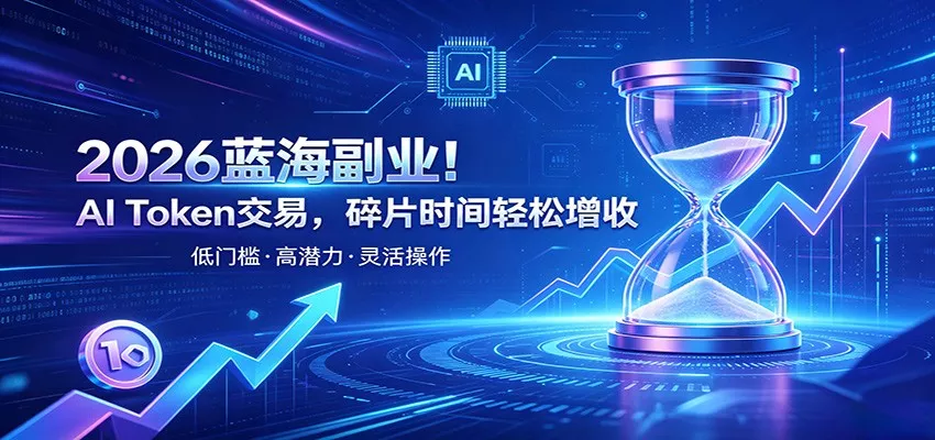 AI Token算力赛道！普通人可入局的数字副业，零门槛快速起步-心思维创富网_网上创业教程_网络创业项目